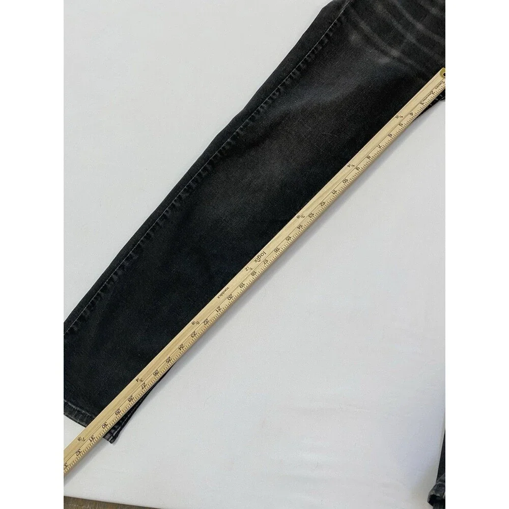 Levi's 511 Slim Fit Jeans Men's 30x32 Faded Black Gray WaterLess Denim Stretch